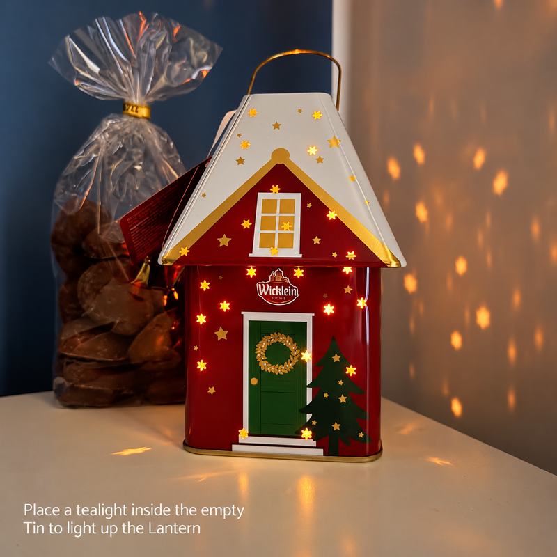 Wicklein Lebkuchen Christmas Lantern Tin