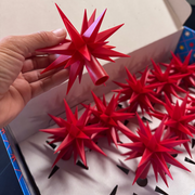 Gingerbread World Euopean Christmas Market - Herrnhuter Stars Canada - Star Chain Red