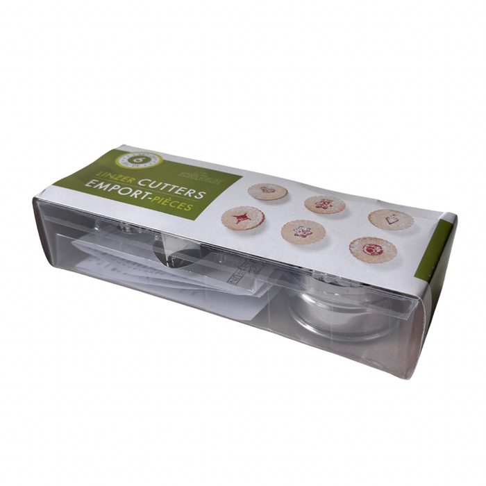 Linzer Cookie Cutter "Spitzbub", 6 Pc Set