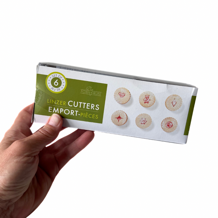 Linzer Cookie Cutter "Spitzbub", 6 Pc Set