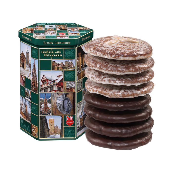 Lebkuchen Schmidt Hexagonal Elisen Tin