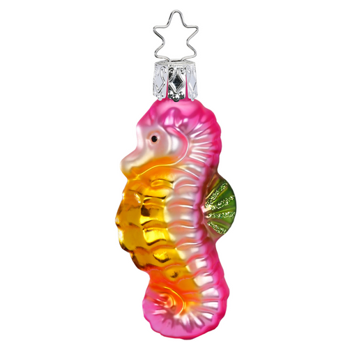 Inge-Glas Glass Ornaments Seahorse Psychedelic 10044S020