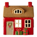 Stillenat Cottage with Wreath & Presents 27694-33