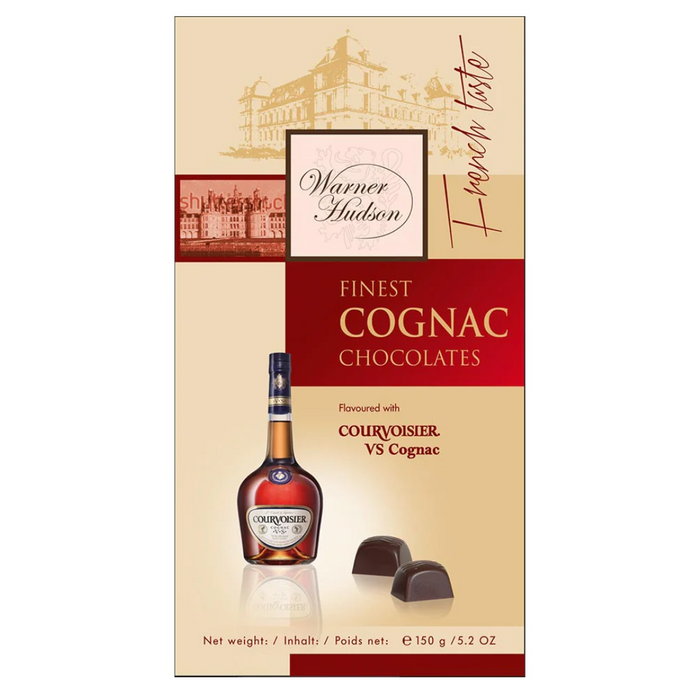 Warner Hudson Cognac filled Dark Chocolates