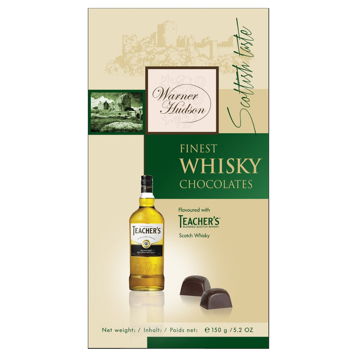 Warner Hudson Scotch Whiskey filled chocolates