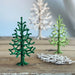 Gingerbread World European Market - Lovi Finland Wooden 3D Puzzle Figures - Spruce Tree 14 cm Natural Wood