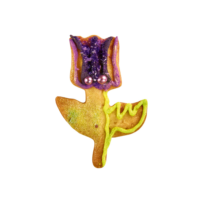 Städter Stainless Steel Cookie Cutter - Spring Tulip