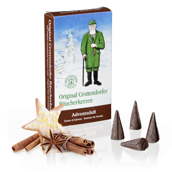 Original Crottendorfer Räucherkerzen Advent incense cones for German smoker figures – Gingerbread World European Christmas