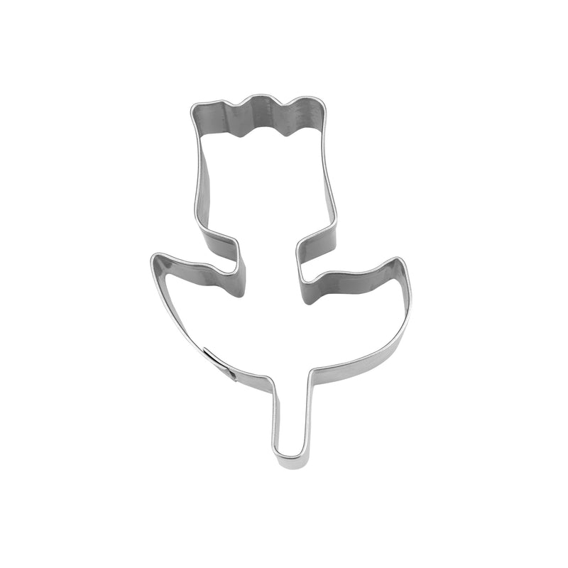 Städter Stainless Steel Cookie Cutter - Spring Tulip