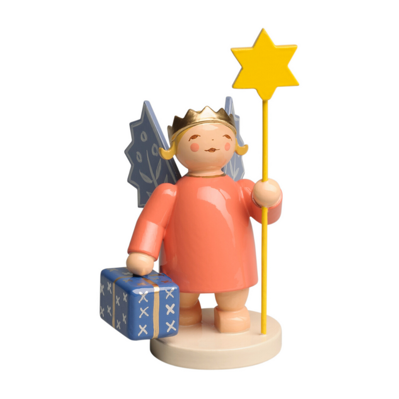 Wendt & Kühn Canada Angels wearing Crowns, Angel with Star and Parcel