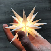 European Ware Haus by Gingerbread World Herrnhuter Stars Canada Small White Star