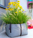 Blooming Walls Canada The Green Bag® Plant Bag, Medium - Grey Bag filled with flowers and grasses