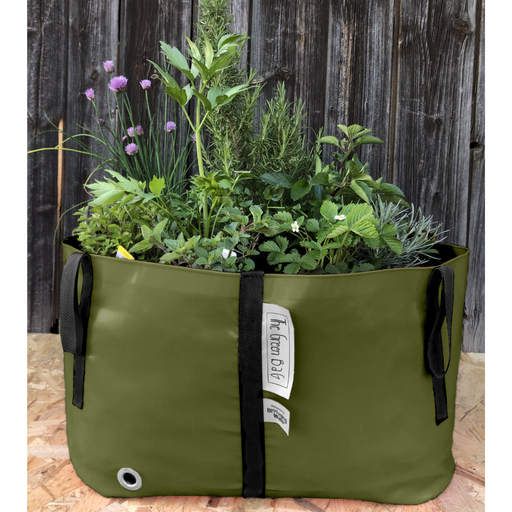 Blooming Walls Canada The Green Bag Plant Bag - Large - Olive Green