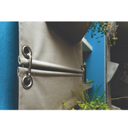 Blooming Walls Canada The Green Pockets Hanging Planters hooked together with snap hooks