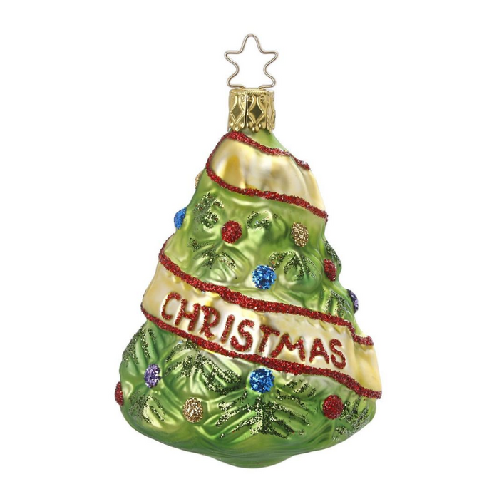 European Ware Haus Gingerbread World Glass Christmas Ornament – Inge-Glas Newly Wed Christmas Tree 