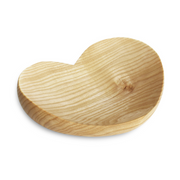 European Ware Haus Waldfabrik Canada Large Heart Shaped Wooden Bowl WF5429