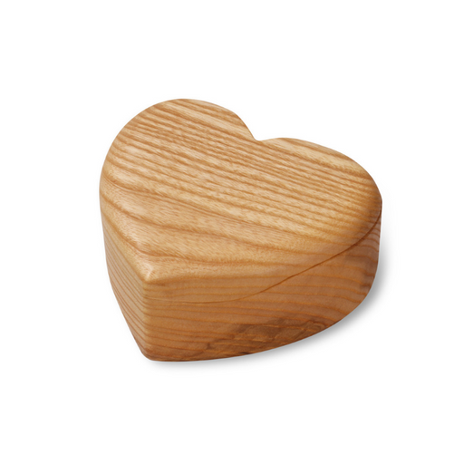 European Ware Haus Waldfabrik Canada Wooden Heart Shaped Jewelry Box WF4557