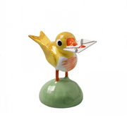 European Ware Haus Wendt und Kuehn Canada - Bird Carrying Letter Blue 5263-N