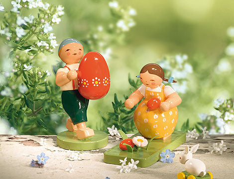 Wendt & Kühn Blumenkinder and Friends - Girl finding Easter Eggs