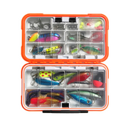 Freshwater Fishing Tackle Advent Calendar with tackle box, fishing lures, hooks and accessories | Gingerbread World European Christmas