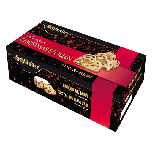 Gingerbread World Christmas Market - Schluender Stollen - Marzipan Stollen in gift box