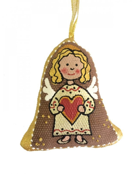 Gingerbread World European Christmas - Koza Dereza Ukraine Ornaments - Angel Hanging Ornament - 2001010010