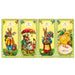 Gingerbread World European Easter Market - Confiserie Heidel Nostalgic Motif Mini Chocolate Bars