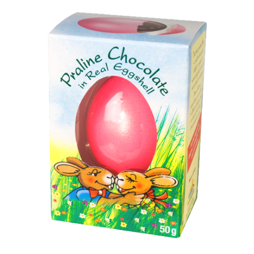 Gingerbread World European Market - Gut Springenheide Solid Colour Easter Eggs - Hazelnut Chocolate Pralines inside Real Egg Shells