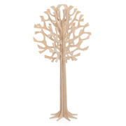 Gingerbread World European Market - Lovi Wooden Creations from the Forests of Finland - 3D wooden Tree 16.5 cm - natural wood