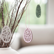 Gingerbread World European Market Storefactory Steninge Hanging Wooden Ornaments for Easter