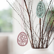 Gingerbread World European Market Storefactory Steninge Hanging Wooden Ornaments for Easter