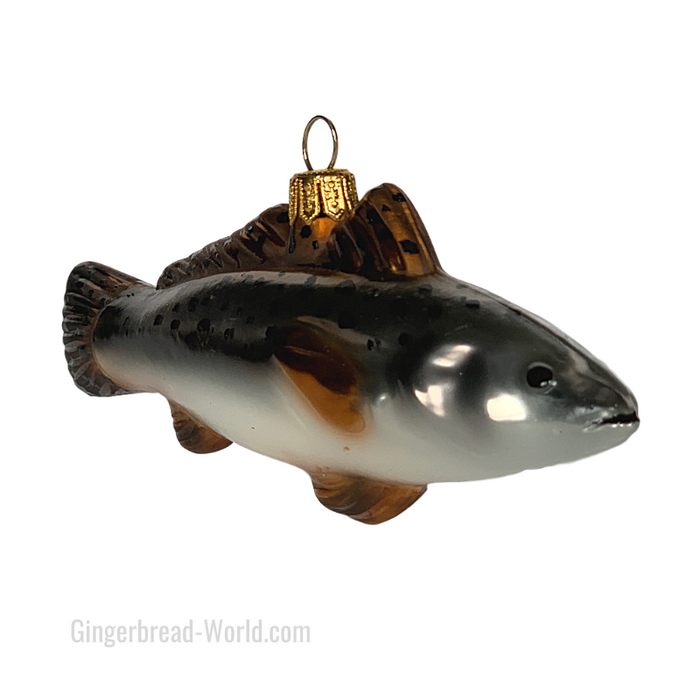 Gingerbread World European Ware Haus - Hanco Glass Ornament Fish H176901