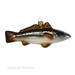 Gingerbread World European Ware Haus - Hanco Glass Ornament Fish H176901