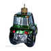 Gingerbread World European Ware Haus - Hanco Glass Ornament Green Tractor - H268305
