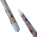 Gingerbread World German Christmas Market - Advent Season Countdown Candles - Taper Style 30 cm
