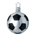 Gingerbread World German Christmas Market - Inge-Glas Blown Glass Ornament - World Cup Winner Soccer Ball