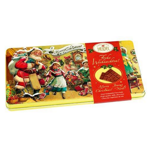 Gingerbread World Heidel Confiserie Nostalgic German Chocolates Tin