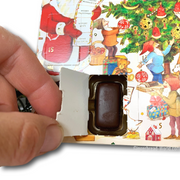 Niederegger Marzipan Mini Advent Calendar with 24 foil-wrapped marzipan mini loaves | Gingerbread World European Christmas