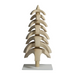 Miniature Christmas Tree. Modern design in wood. Handcrafted in Germany