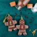 Gingerbread World Ukrainian Handmade Christmas Ornaments - Gingerbread Man Cookie ornaments