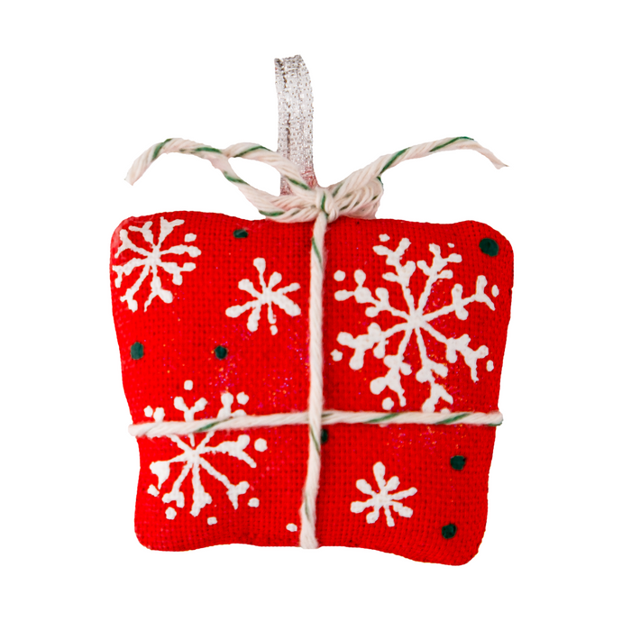 Gingerbread World Ukrainian Handmade Christmas Ornaments - Vanilla Scented Textile Ornament Gift