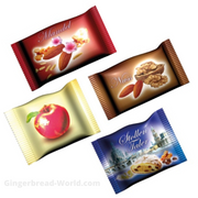 Schlünder Dresdner Stollen Advent Calendar with 24 authentic German Stollen treats and Dresden Striezelmarkt illustration | Gingerbread World European Christmas