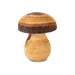 Gingerbread World Waldfabrik Turned Wood Mushroom Ornaments 5303