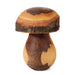 Gingerbread World Waldfabrik Turned Wood Mushroom Ornaments 5303