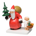 Gingerbread World Wendt and Kuehn Canada - Santa Claus with Tree and Angel WK5301-7