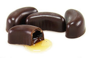 Asbach German Brandy-Filled Chocolate Beans gift box with 20 dark chocolate liquor-filled chocolates imported from Germany.