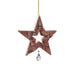 Waldfabrik Hanging Ornament - Star with Crystal