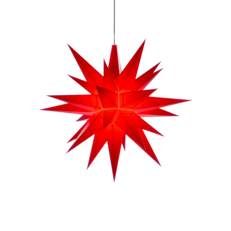 Gingerbread World Herrnhuter Stars Canada - 13 cm Plastic Star Red
