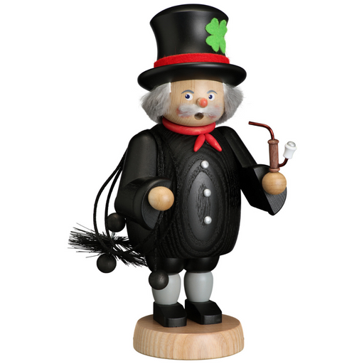 Gingerbread World Seiffener Volkskunst Christmas Smoker Figure - Chimney Sweep SV12651