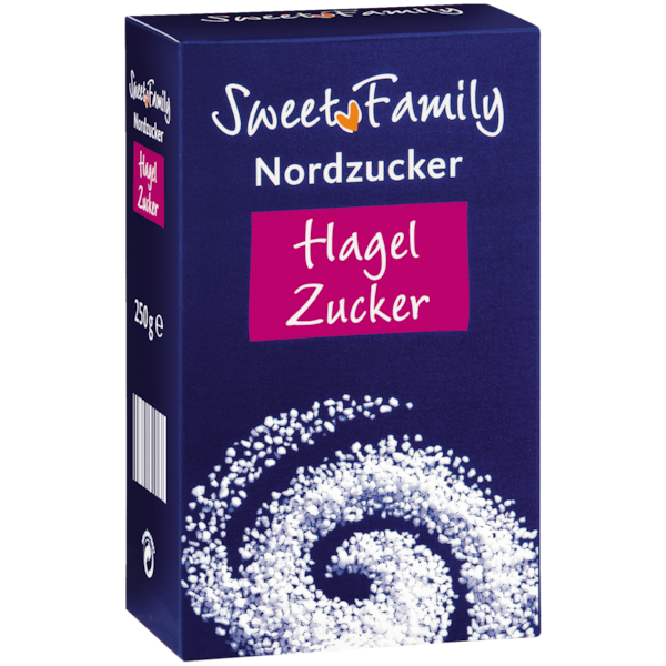 German pearl sugar Hagelzucker decorating sugar for European baking and Christmas cookies